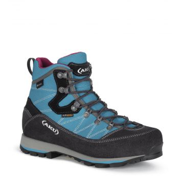 Damskie buty górskie na szeroką stopę AKU Trekker Lite III Wide GTX turquois/grey