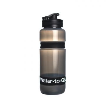 Butelka z filtrem Water-to-Go™ Active 0,60 l black