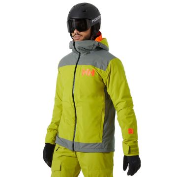 Męska kurtka narciarska Helly Hansen Powdreamer 2.0 Jacket bright moss