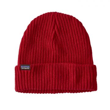 Czapka Patagonia Fisherman's Rolled Beanie touring red