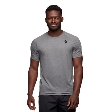 Męska koszulka Black Diamond Lightwire Tech T-shirt steel grey