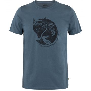 Koszulka męska Fjallraven Arctic Fox T-shirt indigo blue