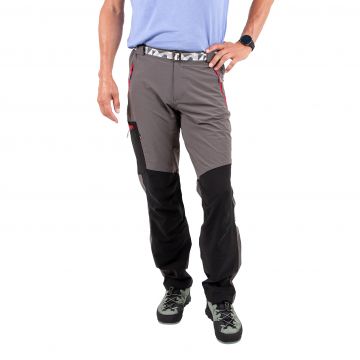 Spodnie męskie VINO grey/red zips