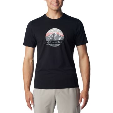 T-shirt męski Columbia Path Lake Graphic Tee II black/scoped