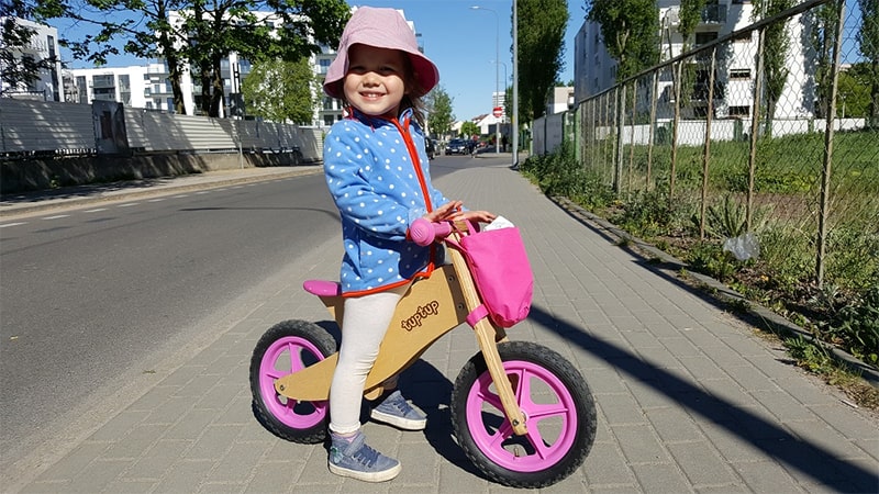 rowerem do przedszkola