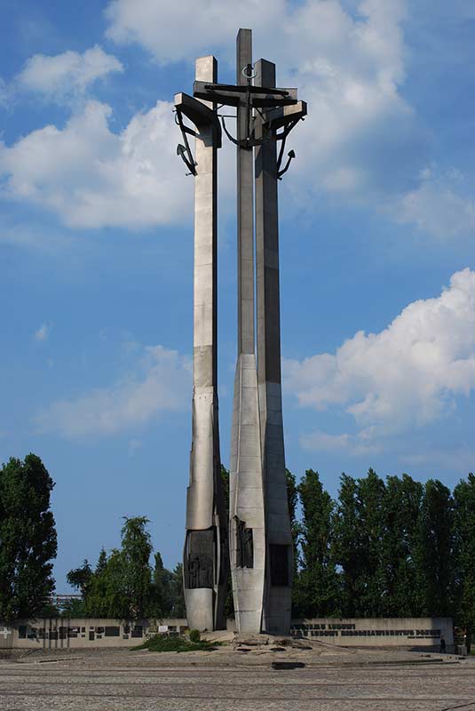 Gdańsk - pomnik stoczniowców