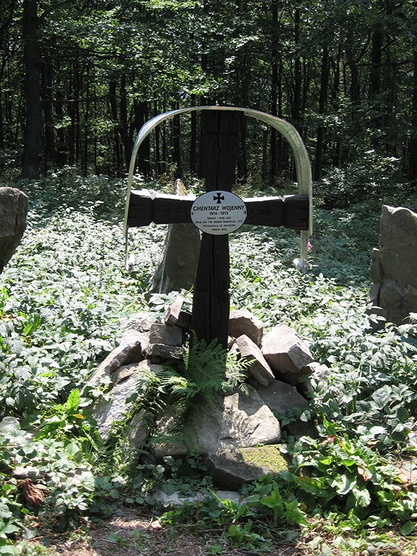 Chryszczata|Cmentarz wojenny z I wojny światowej pod Chryszczatą, Bieszczady (fot. Krzysztof Nowak)