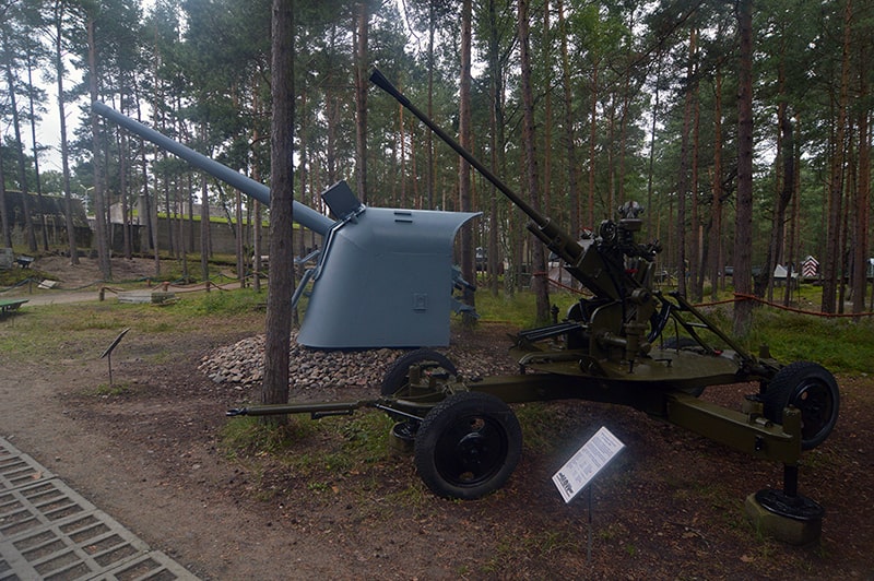Półwysep Helski - wystawa artylerii