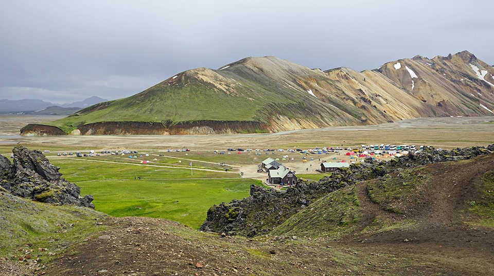 Islandia - Tęczowe Góry wioska