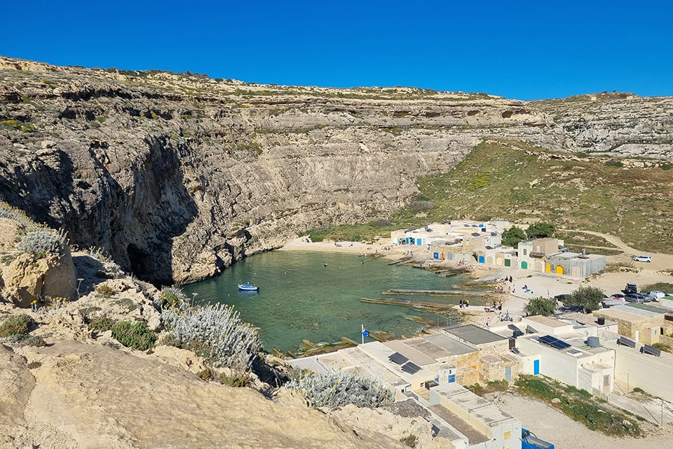 Malta|Dwejra Inland Sea